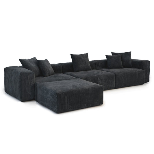 Durable modern sofa suitable for living room, office and hotel ....Black