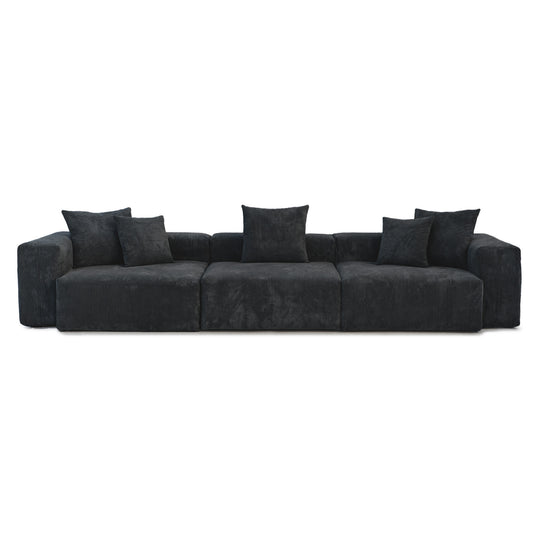 Durable modern sofa suitable for living room, office and hotel ....Black