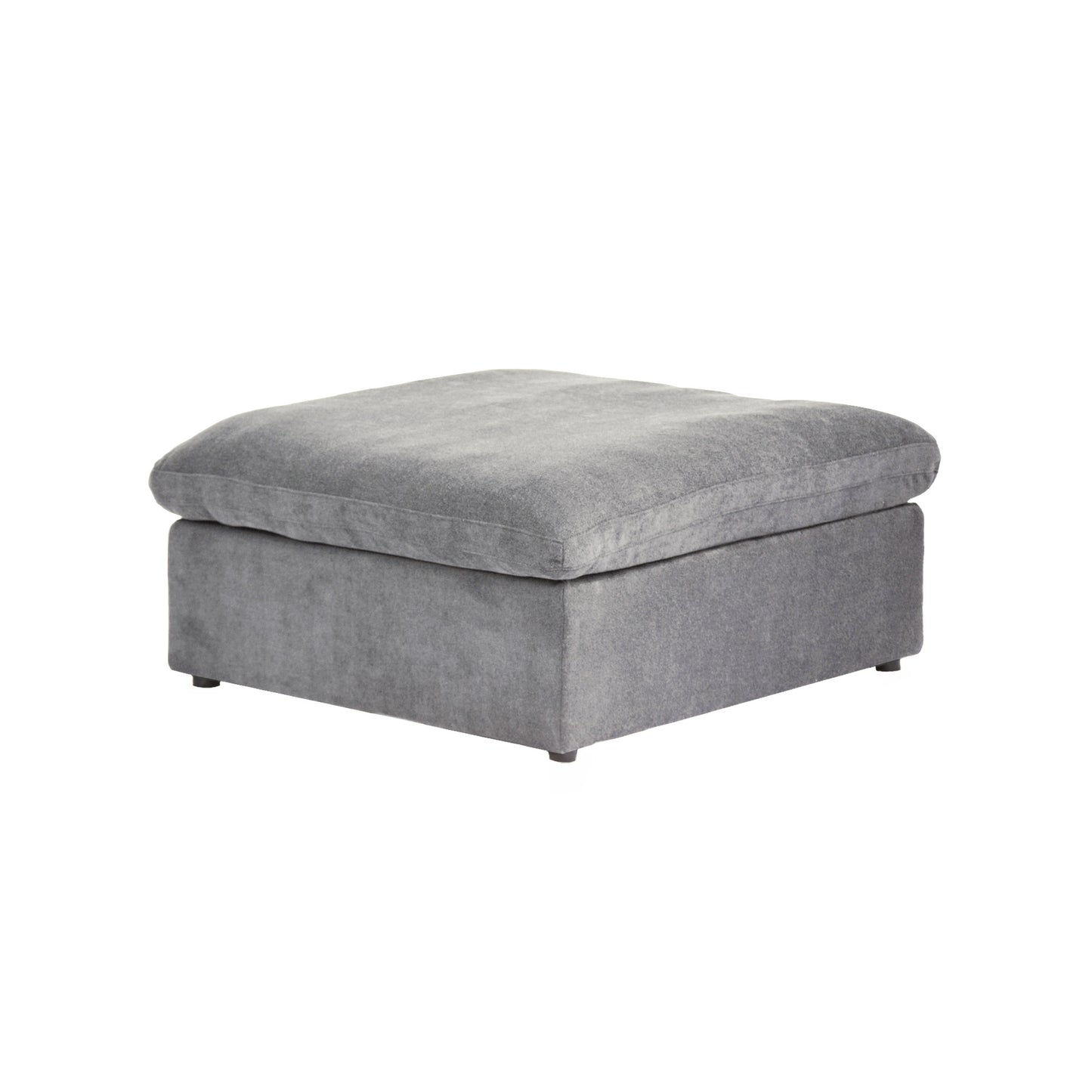 luxurious Corduroy Sectional Sofa Set (Gray) is crafted with a wooden frame and sponge filling, offering durability and comfort. Its modular design and modern style make it versatile for various settings like living rooms, villas, or hotels.