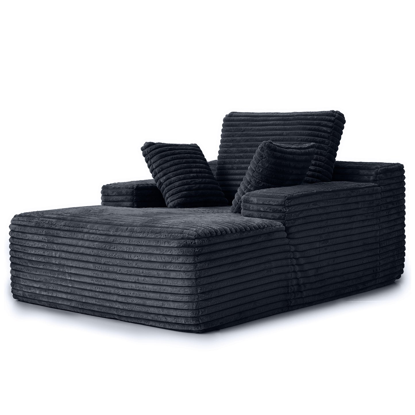 Atunus Corduroy Single Sofa Bed