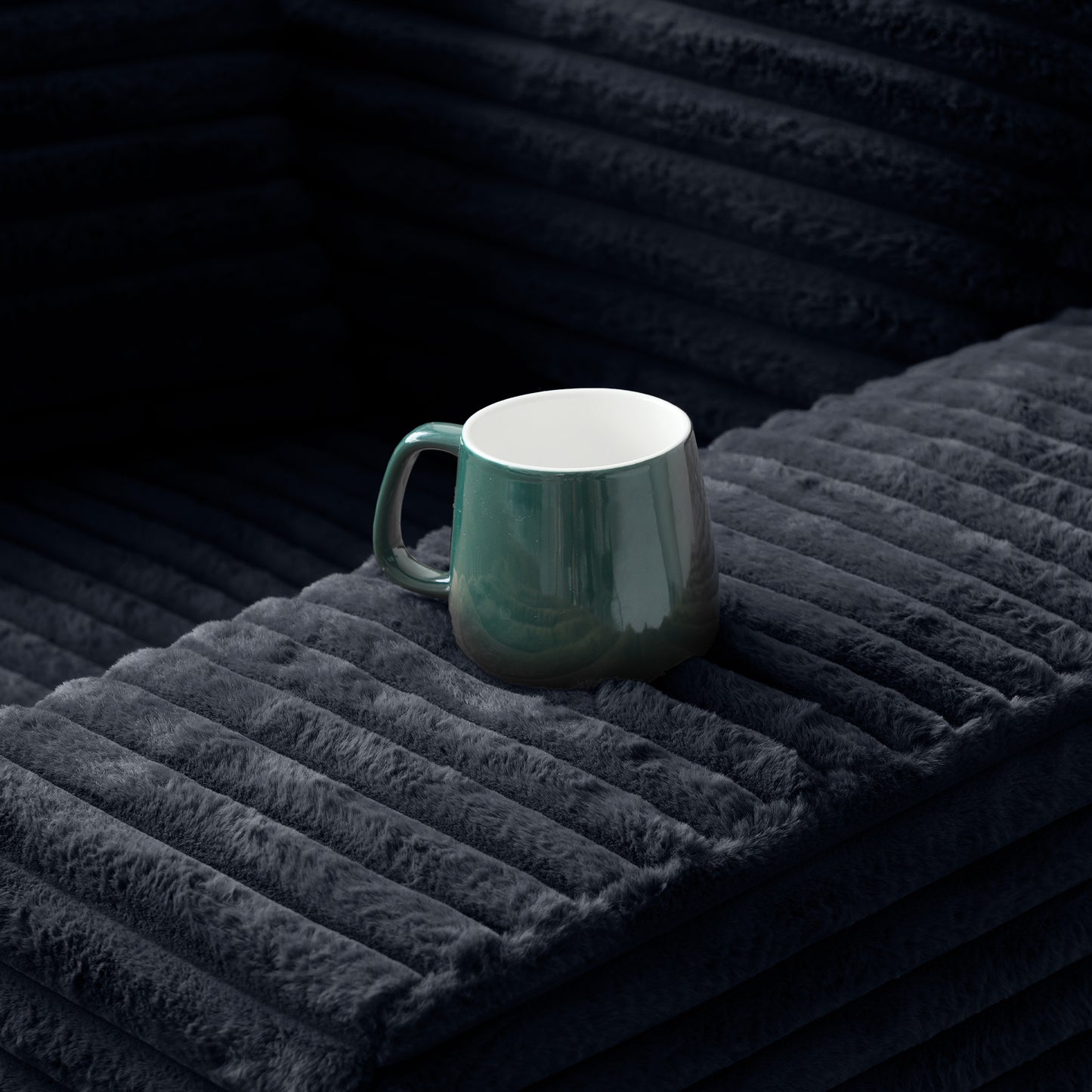 Atunus Corduroy Single Sofa Bed