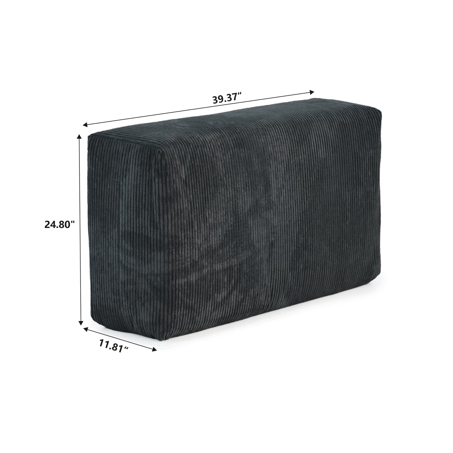 Durable modern sofa suitable for living room, office and hotel ....Black