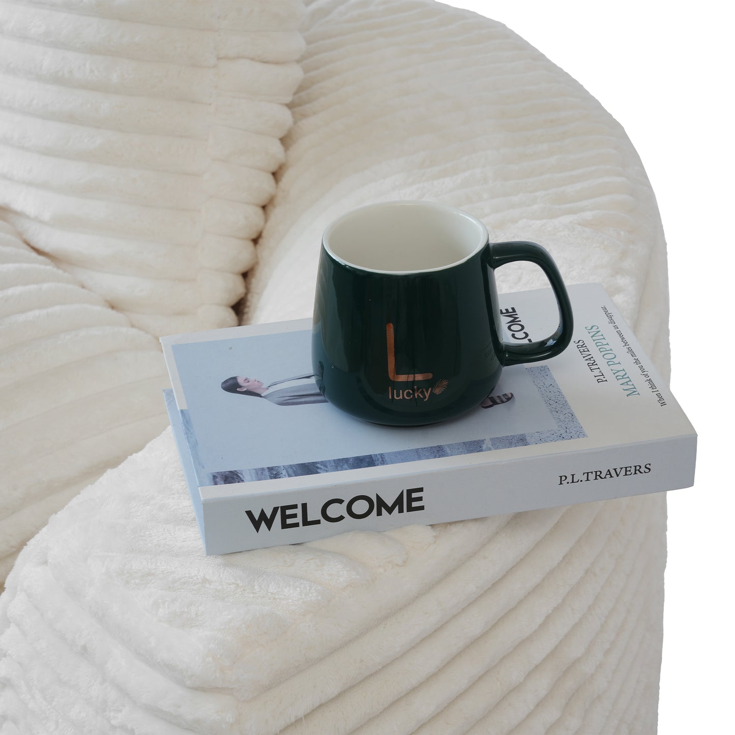 Luxury Corduroy Round Modular Accent Chair & Daybed by Atunus