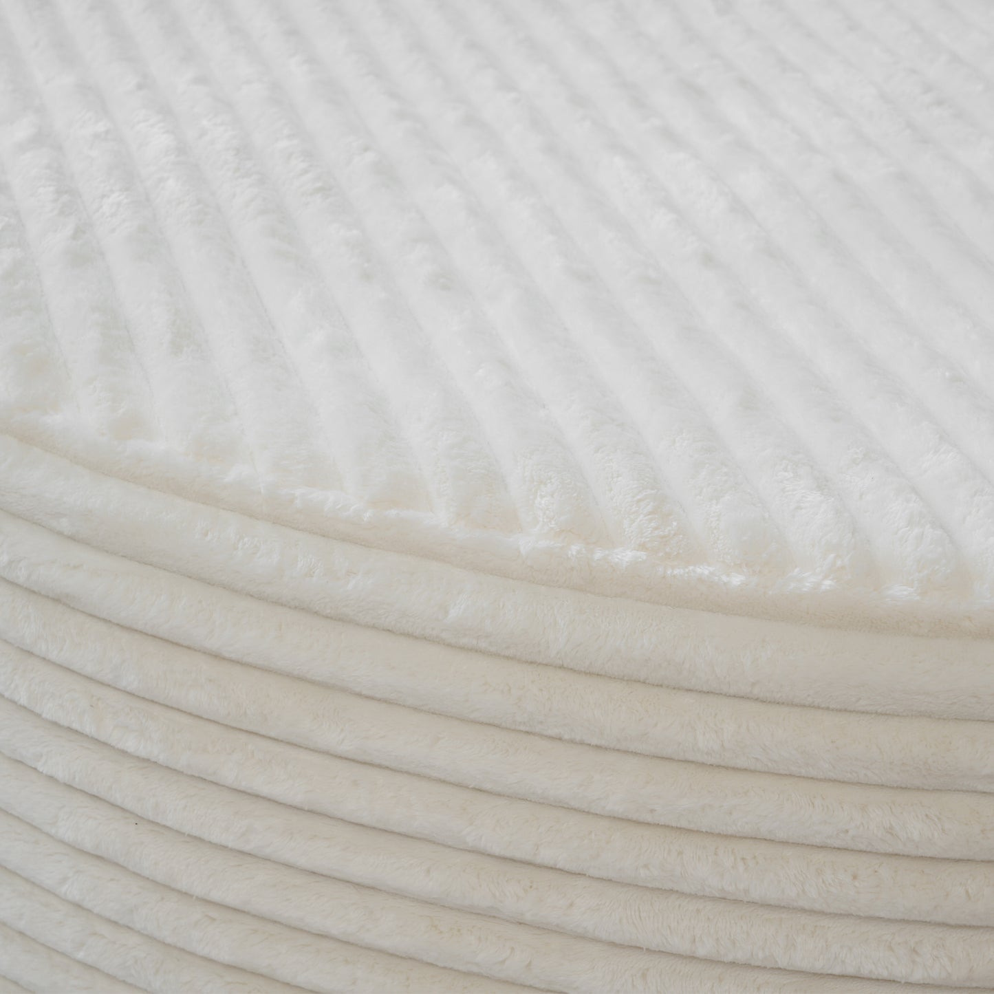 Luxury Corduroy Round Modular Accent Chair & Daybed by Atunus