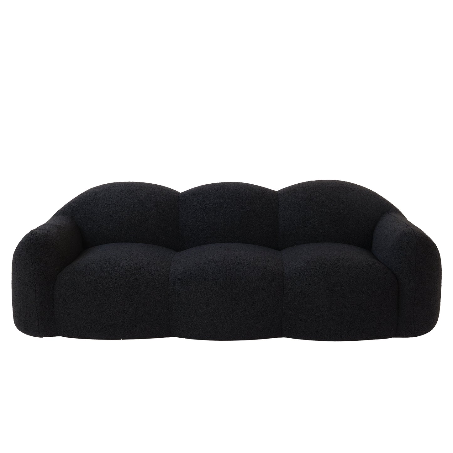 Luxury Cloud-Shaped Teddy Bouclé Sectional Sofa by Atunus