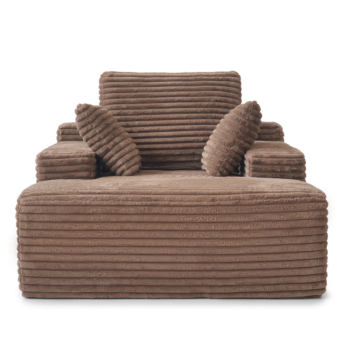 Atunus Corduroy Single Sofa Bed