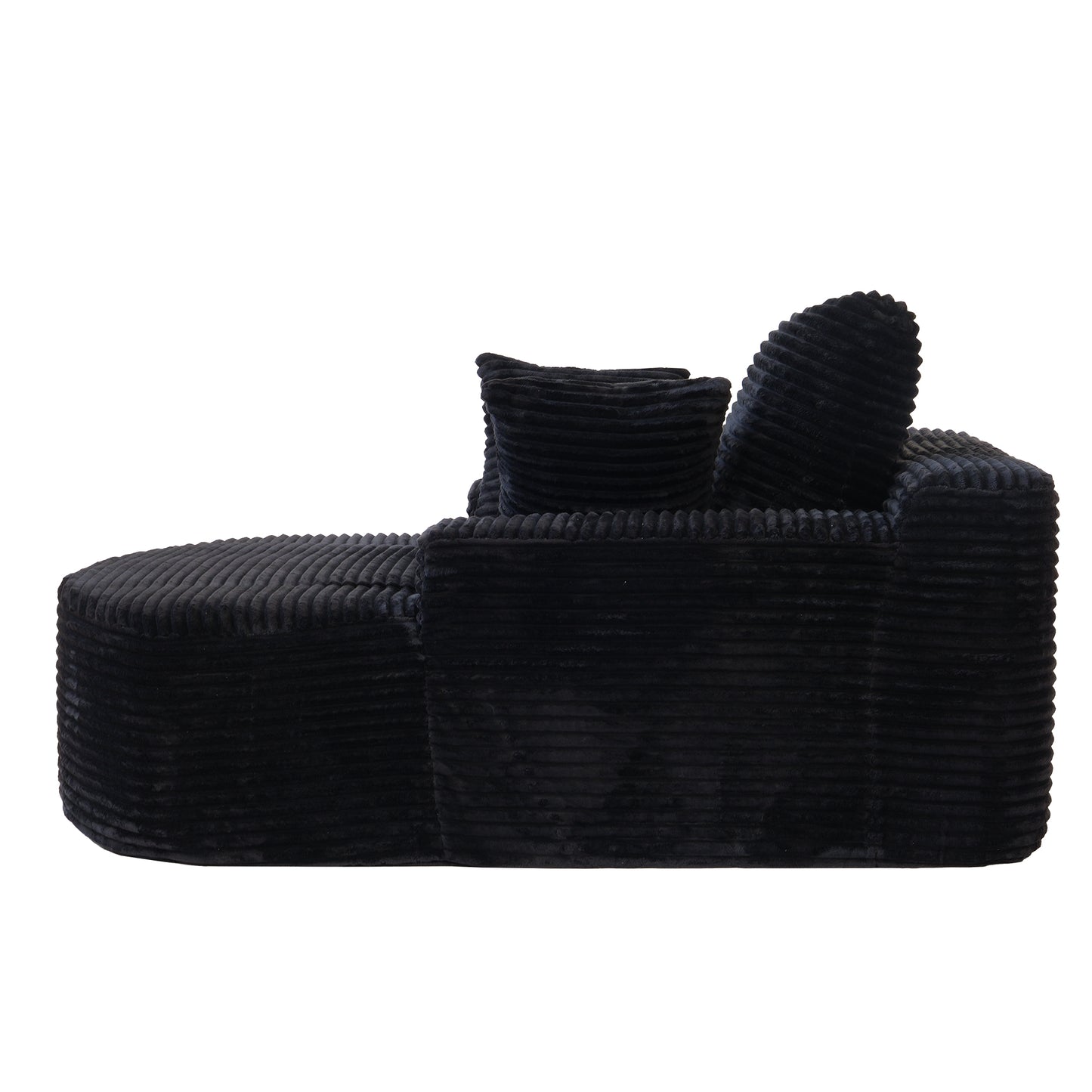 Atunus Modern Oval Corduroy Single Seat Sofa Chair