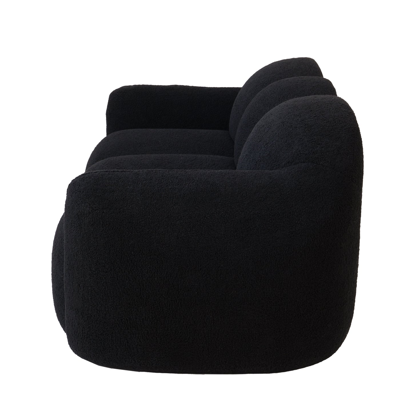 Luxury Cloud-Shaped Teddy Bouclé Sectional Sofa by Atunus