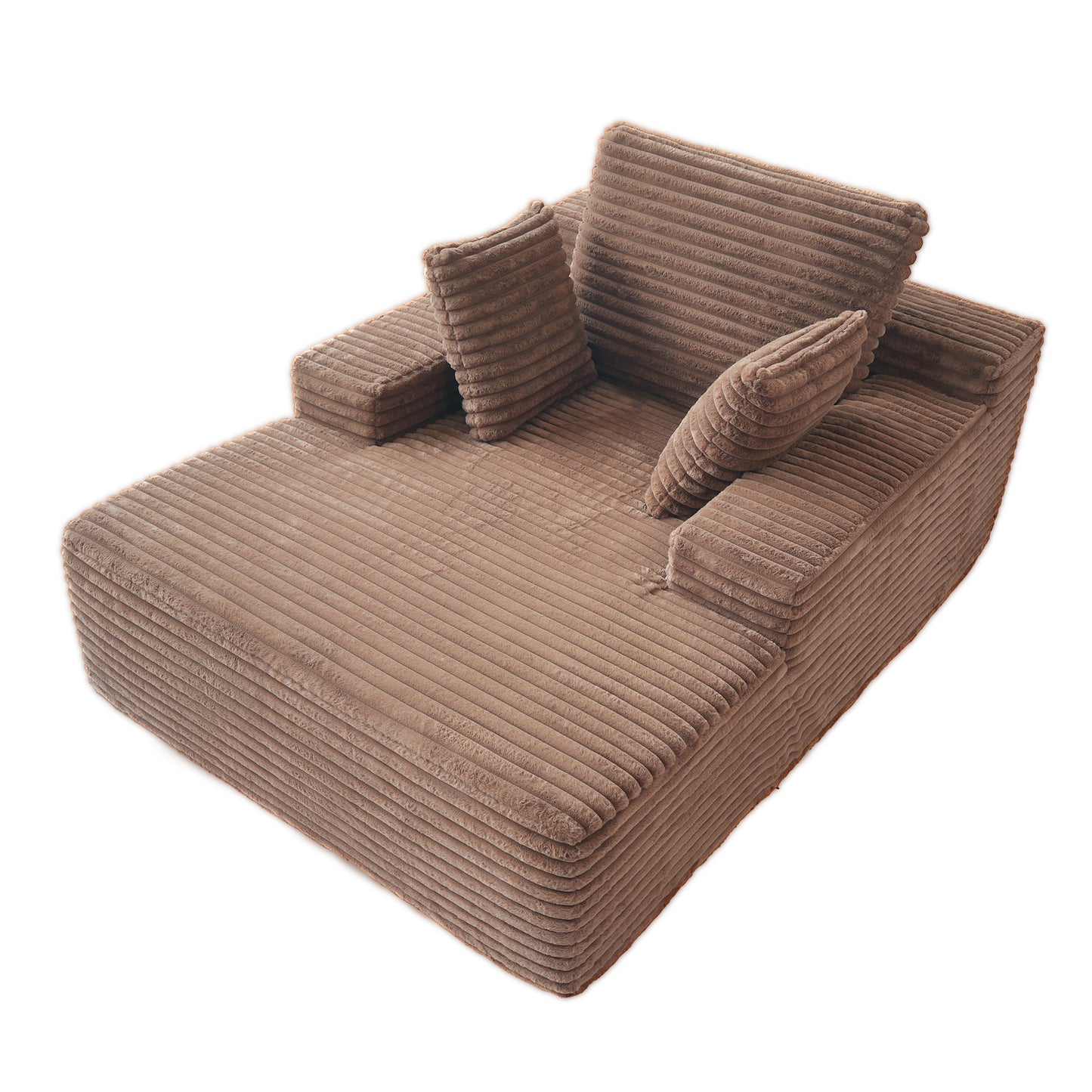 Atunus Corduroy Single Sofa Bed