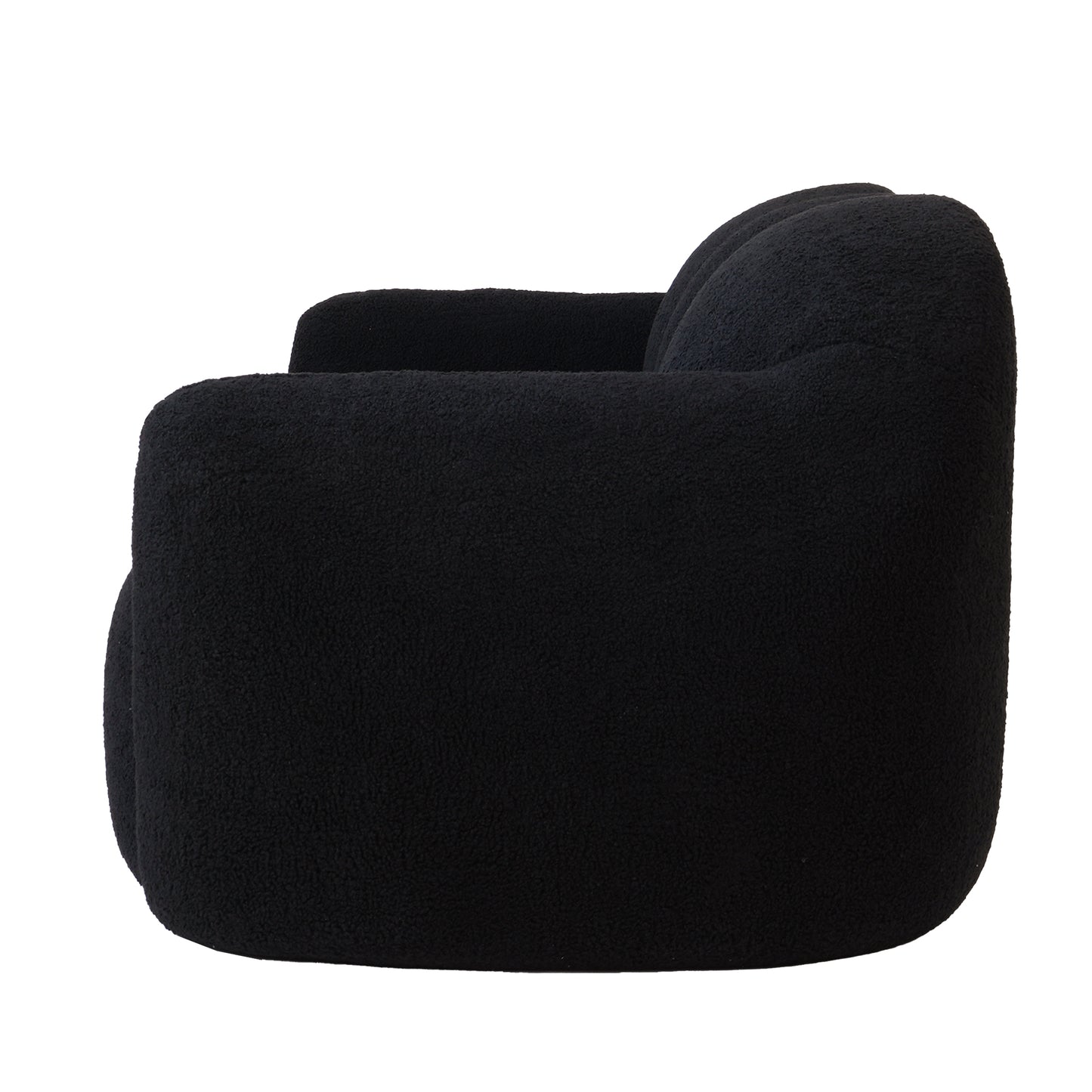 Luxury Cloud-Shaped Teddy Bouclé Sectional Sofa by Atunus