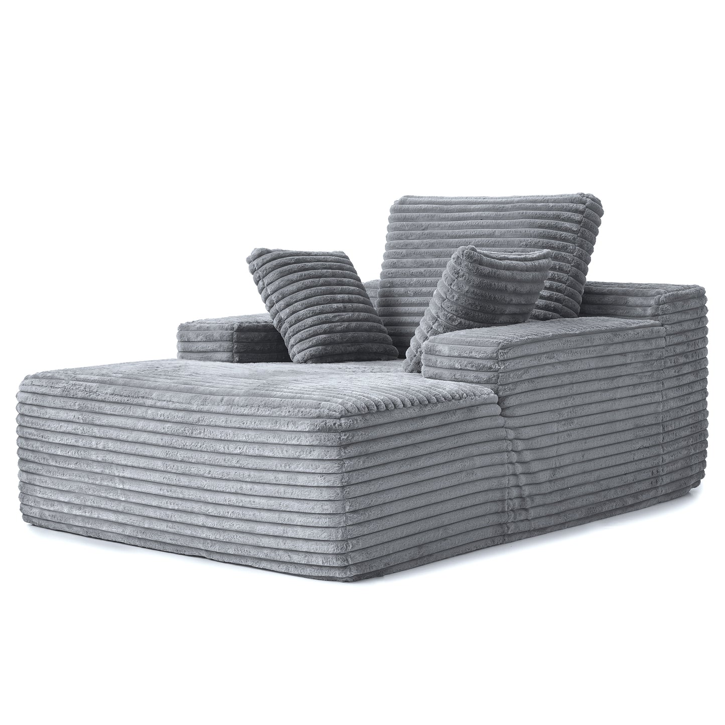 Atunus Corduroy Single Sofa Bed