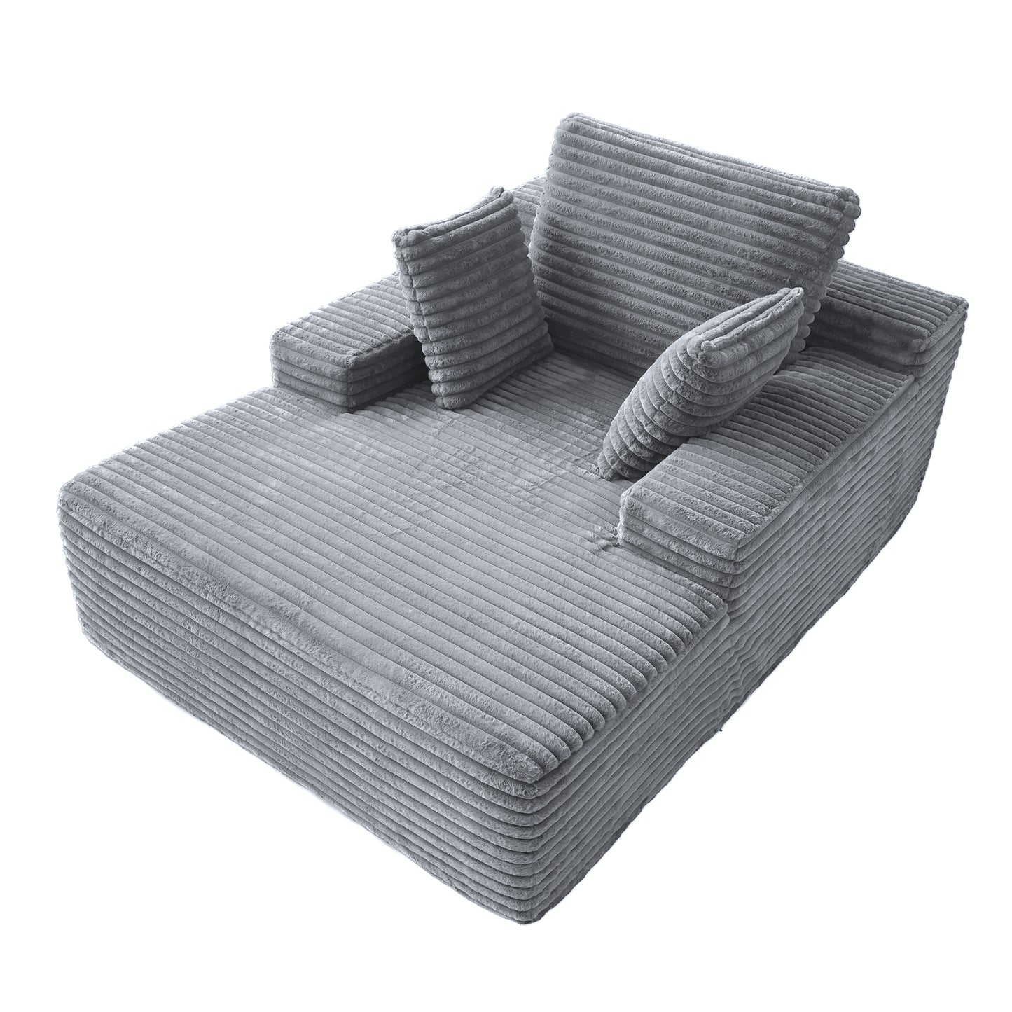 Atunus Corduroy Single Sofa Bed