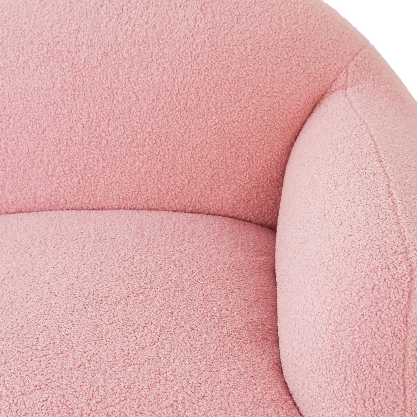 Luxury Cloud-Shaped Teddy Bouclé Sectional Sofa by Atunus