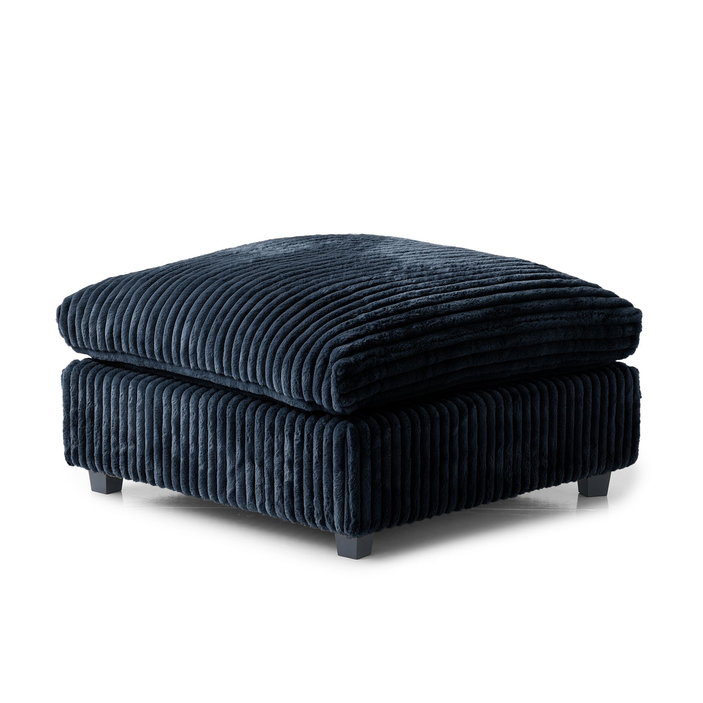 luxurious Corduroy Sectional Sofa Set is crafted with a wooden frame and sponge filling, offering durability and comfort. Its modular design and modern style make it versatile for various settings like living rooms, villas, or hotels. (Copy)