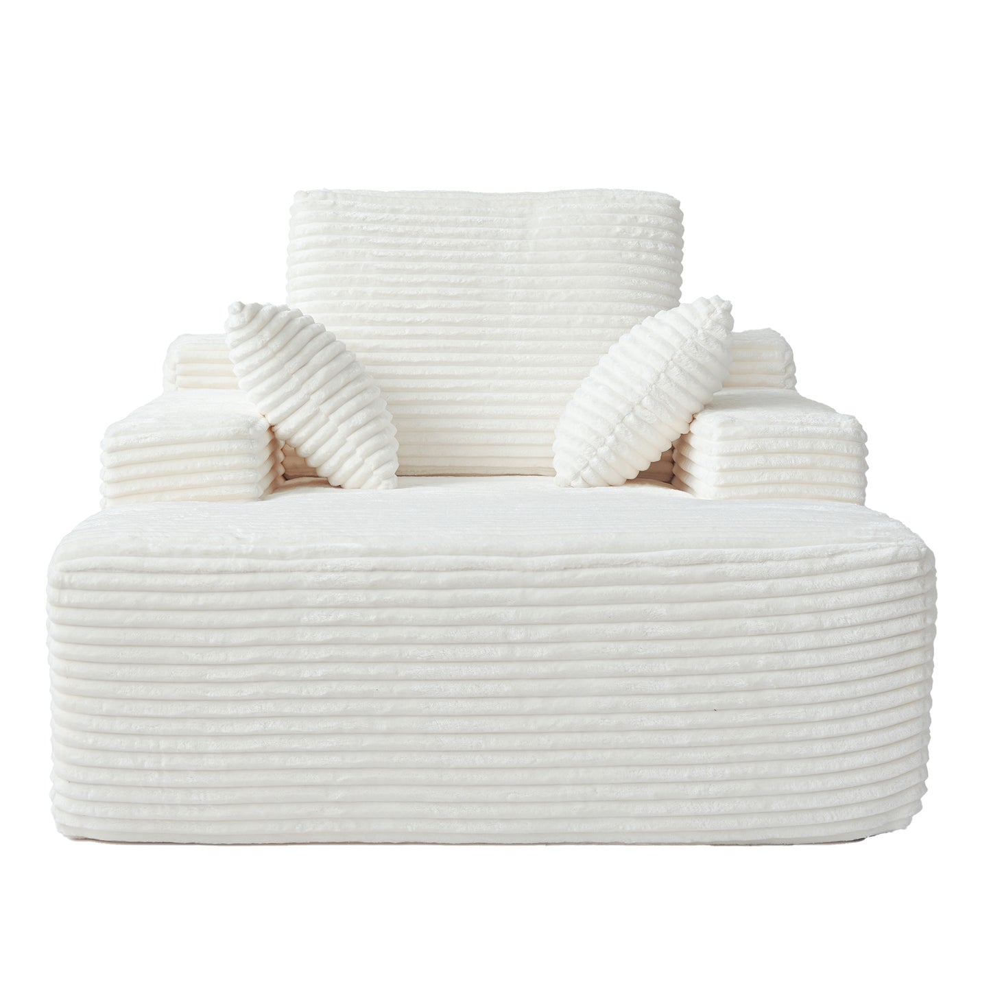 Atunus Corduroy Single Sofa Bed