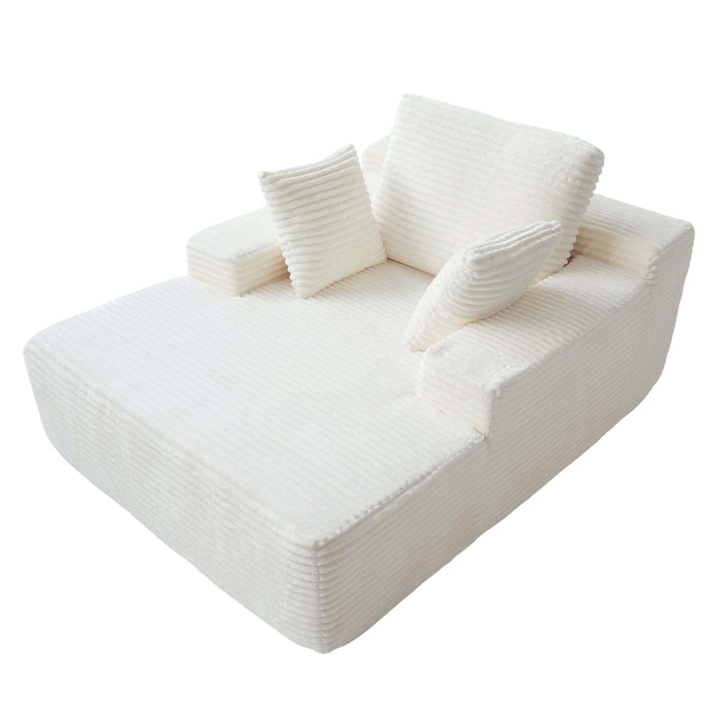 Atunus Corduroy Single Sofa Bed
