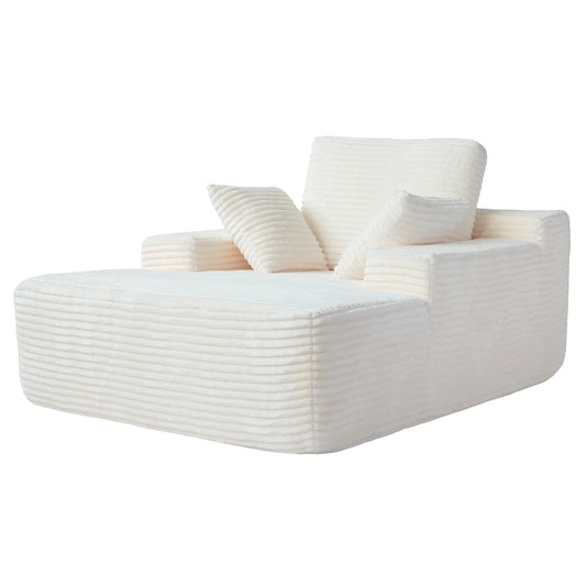 Atunus Corduroy Single Sofa Bed