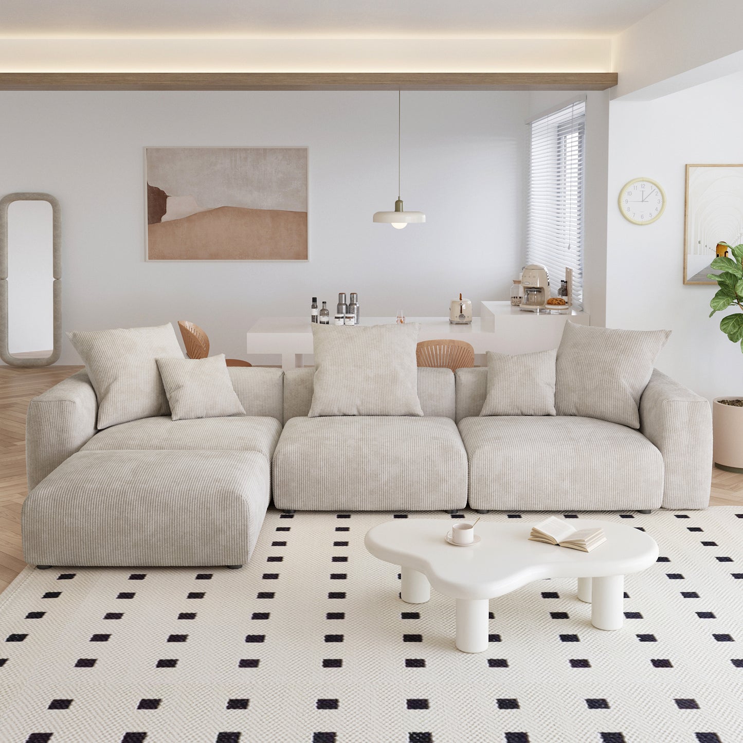 Durable modern sofa suitable for living room, office and hotel ....Beige